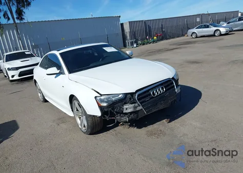2013 Audi A5 2.0T Premium из США, поврежденный, VIN WAUWFAFR3DA011320